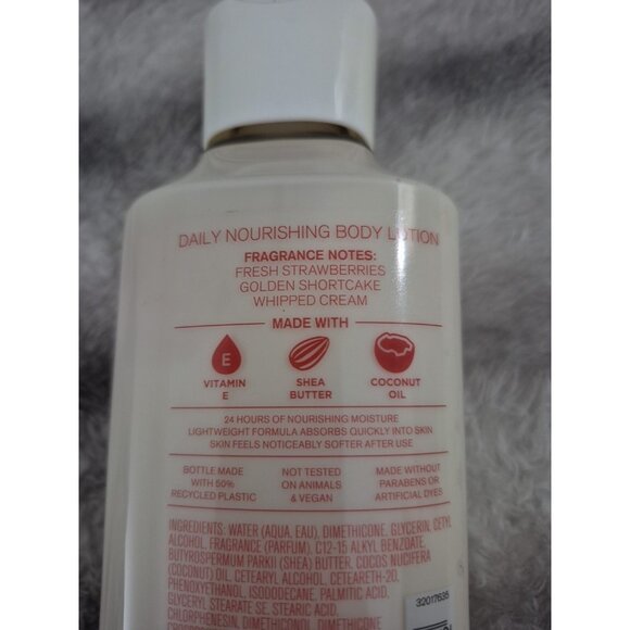 Bath & Body Works Strawberry Pound Cake Lotion - Picture 3 of 3